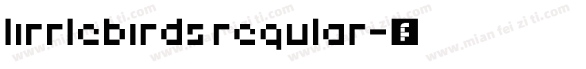 lirrlebirds regular字体转换